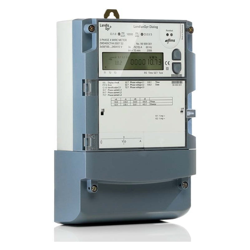 L&G 3-ph generation meter ZMD410 200A - 100 pulse/kWh
