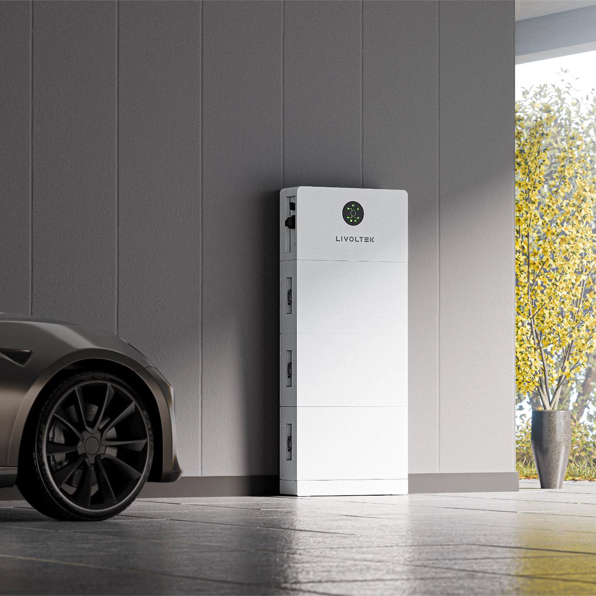 Livoltek iPower 5kW Hybrid All-in-One ESS Bundle 5.12kWh–25.6kWh LFP Battery
