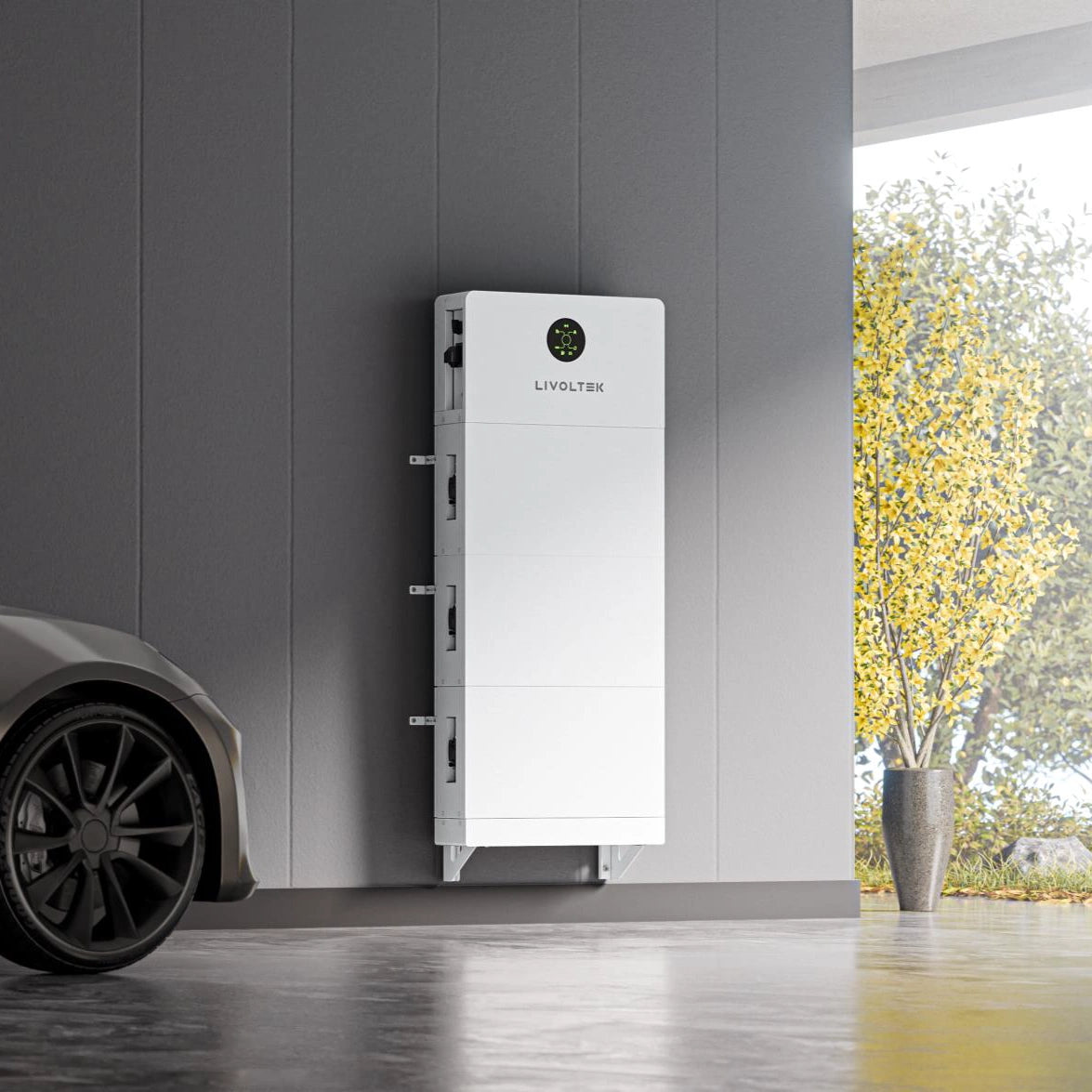 Livoltek iPower 5kW Hybrid All-in-One ESS Bundle 5.12kWh–25.6kWh LFP Battery