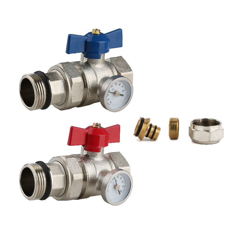Stainless Steel Underfloor Heating Manifold 2 to 12 Port Options