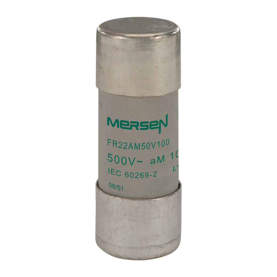 Mersen 100A FR22 aM 500V Fuse
