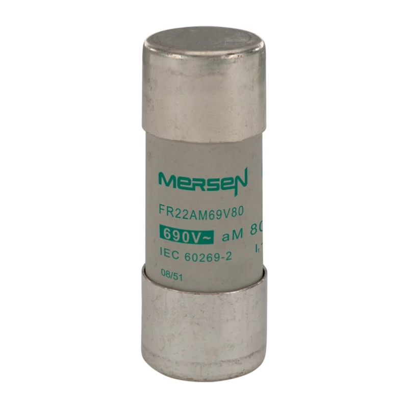 Mersen 80A FR22 aM 690V Fuse