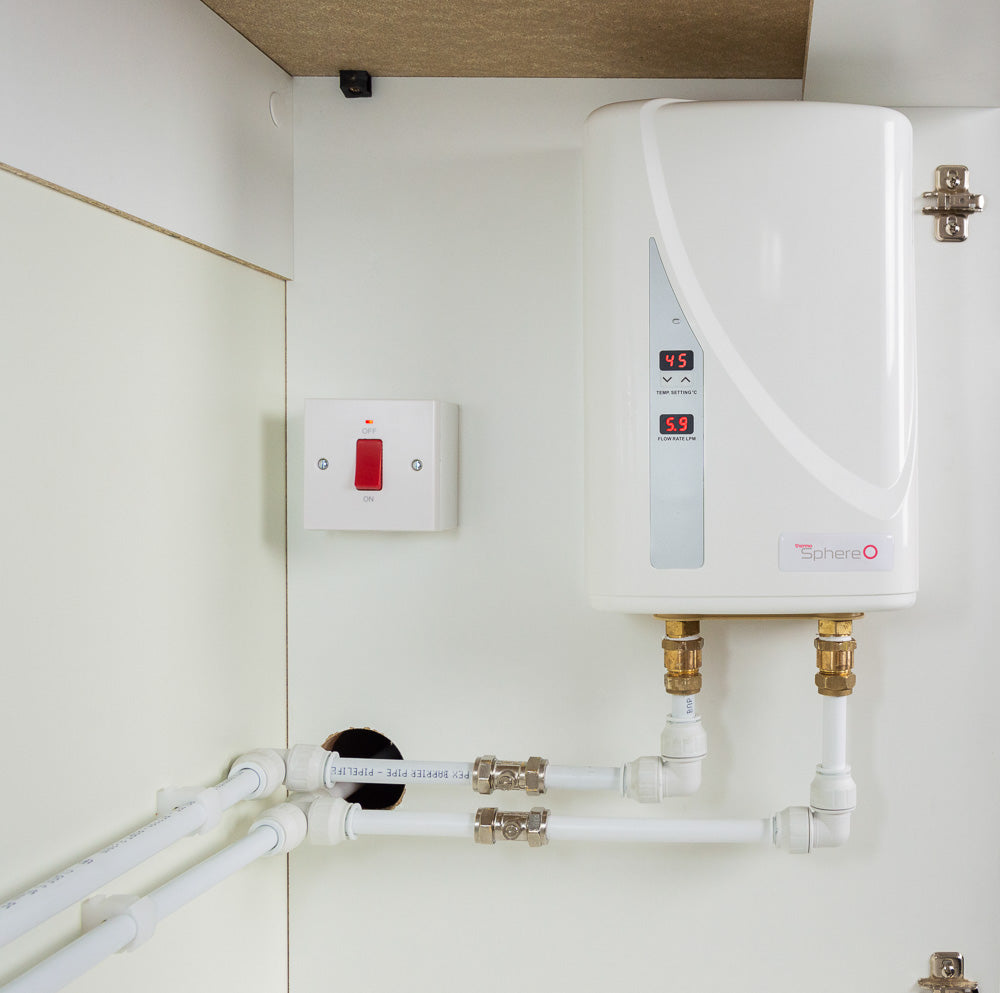 ThermoSphere Micro Electric Boiler – Instant Hot Water, 4.8–9.6kW, 5 Models, No Cylinder Required, TSMEB Series