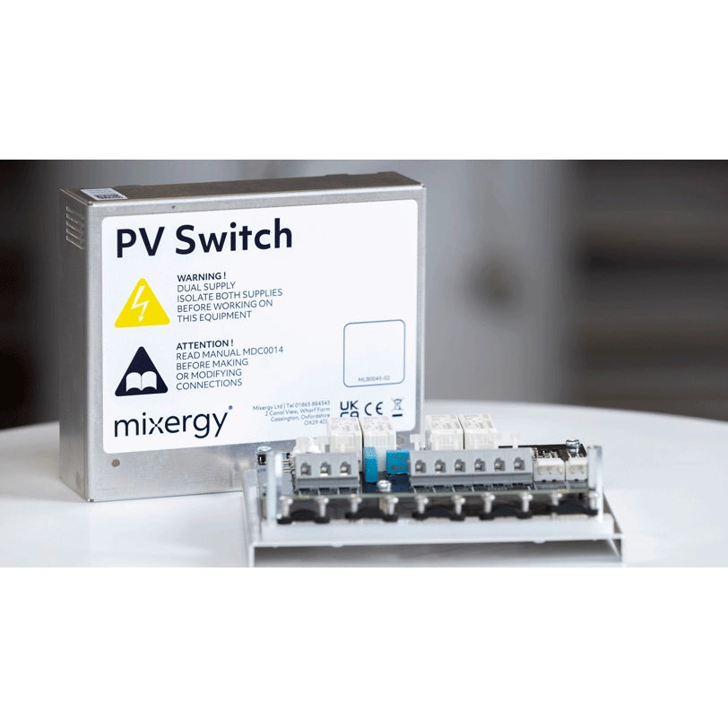 Mixergy 3rd Party PV Diverter Connection Kit - Relay Switch for External PV Diverter