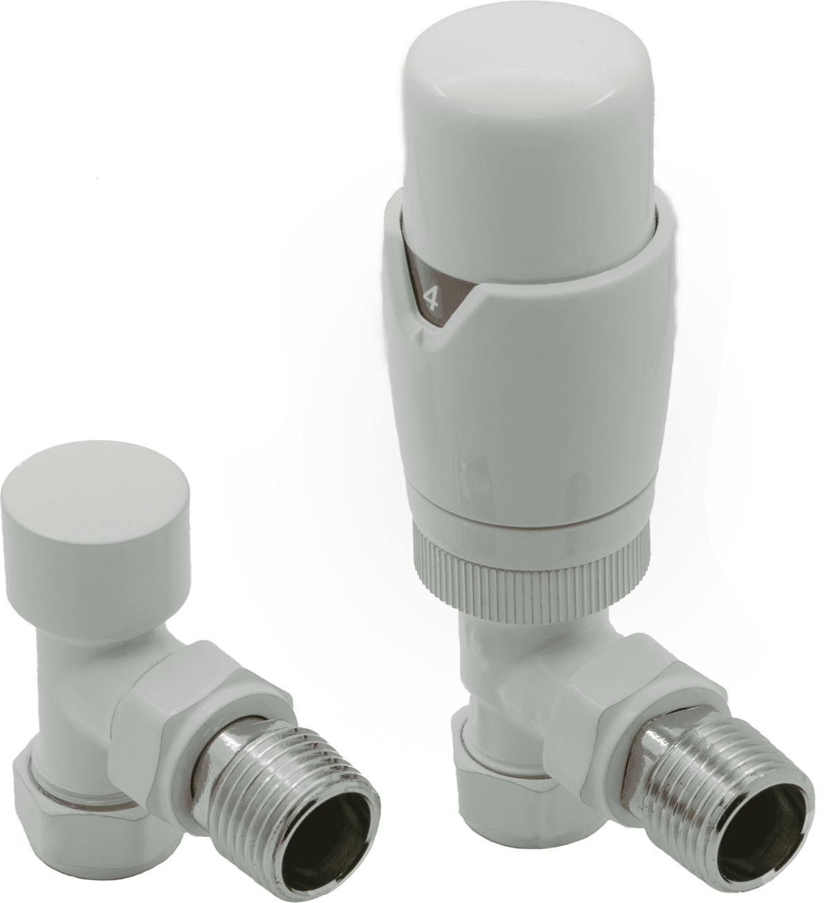 Reina Modal TRV Angled White with Lockshield