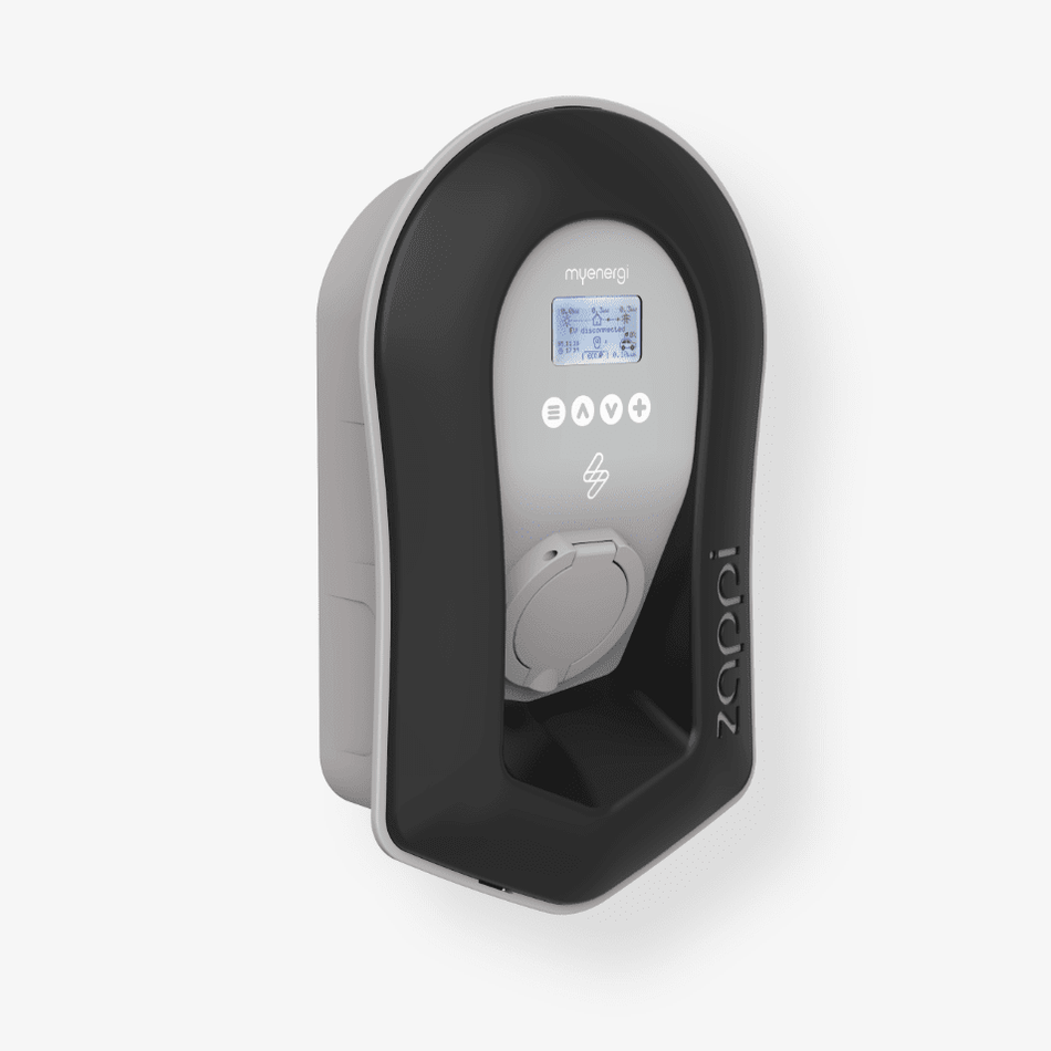 MyEnergi Zappi 2.1 Multiphase Socketed EV Charger - 7kW/22kW Black
