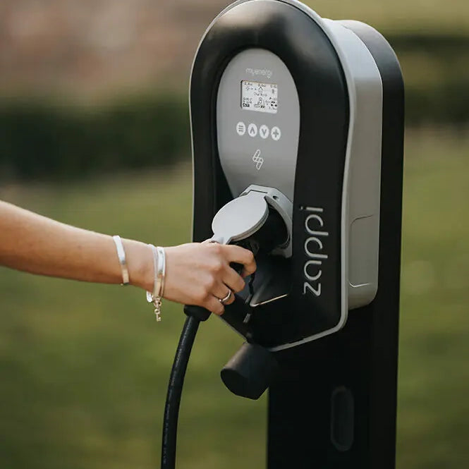 EV Charging Zappi Pedestal 2 Charger UK