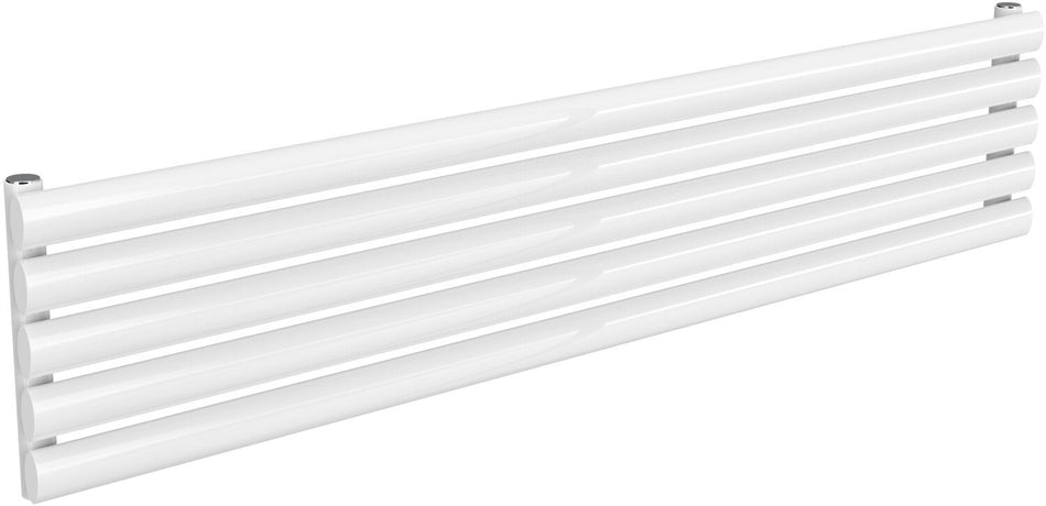 Reina Nevah RND-NVH214SW Single White Radiator 1400mm x 295mm