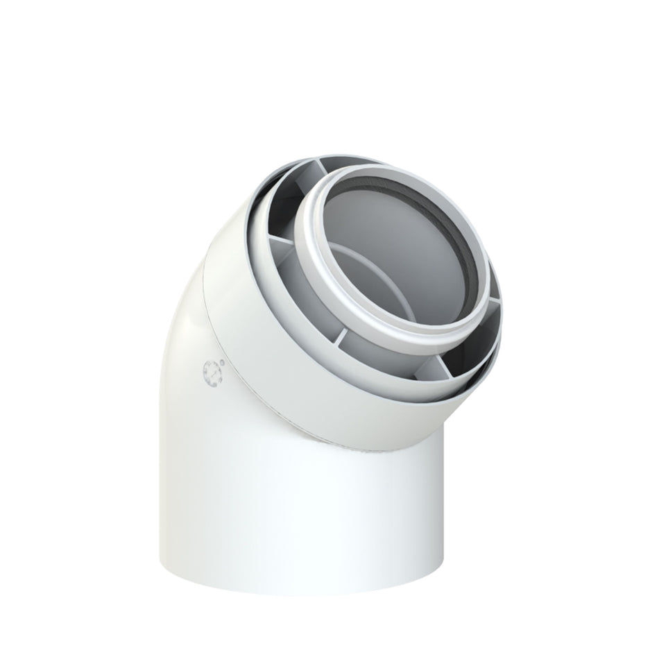 Navien 60/100 45 Degree Flue Bend