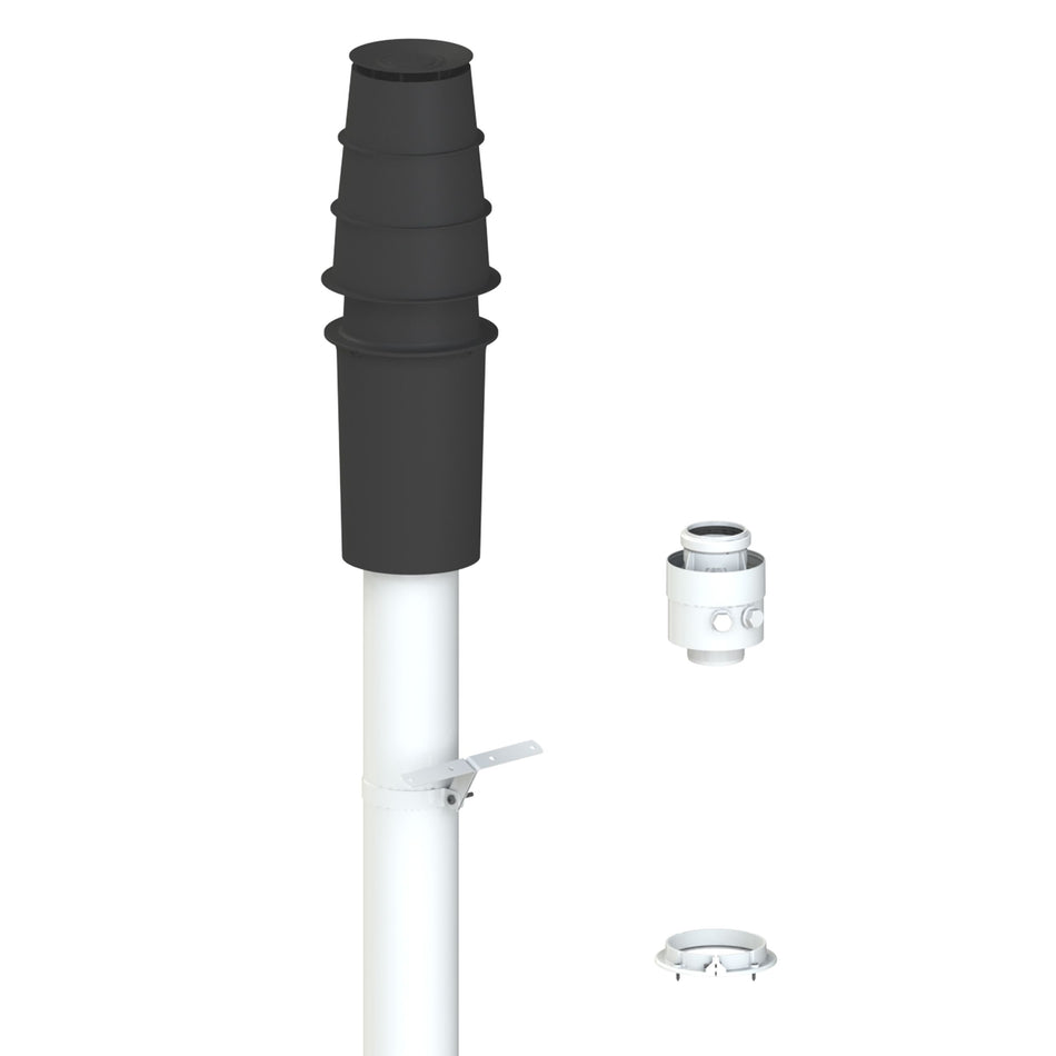 Navien 60/100 Vertical Roof Terminal Kit c/w Adaptor