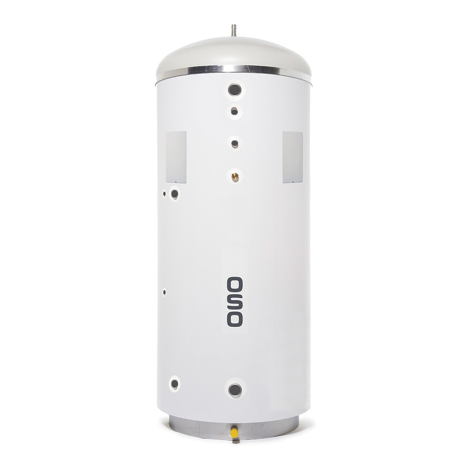 OSO Maxi GeoCoil MGC400 400L Heat Pump Cylinder | High Capacity 15kW 3-Phase Unvented Hot Water Storage