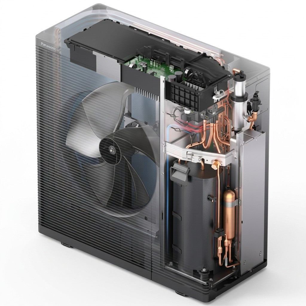 Panasonic Aquarea L Series R290 Hydro Split Air Source Heat Pump — 5/7/9kW Variants