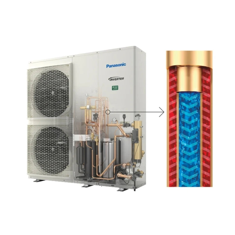 Panasonic Aquarea T-CAP Monobloc J Generation R32 Heat Pump — 9/12/16kW