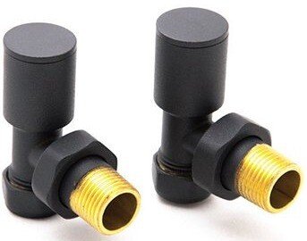 Reina Portland Angled Anthracite Valve
