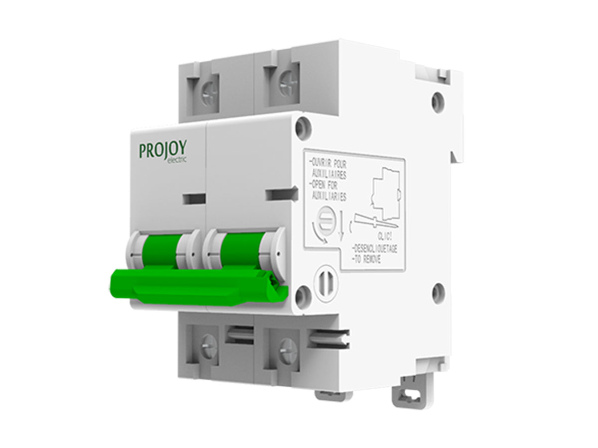 Projoy PEBS-L Battery Isolator with Enclosure – DC MCB 80A/100A/125A 160V, IP66, IEC/EN 60947-2, Solar BESS Battery-Inverter Protection