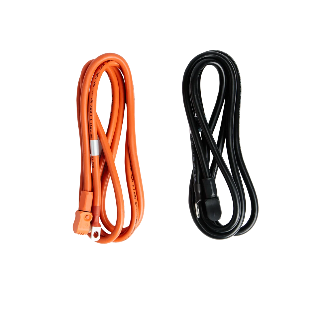 2m Cable Pack for US2000B/C, US3000, US5000, UP5000 Battery Models | 25mm2 Power Communication Cables Amphenol M8 100A