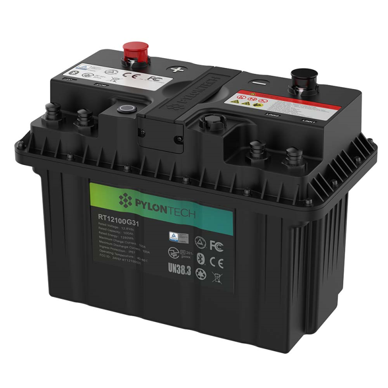 Pylon 12V 100Ah Lithium-Ion Battery RT Series
