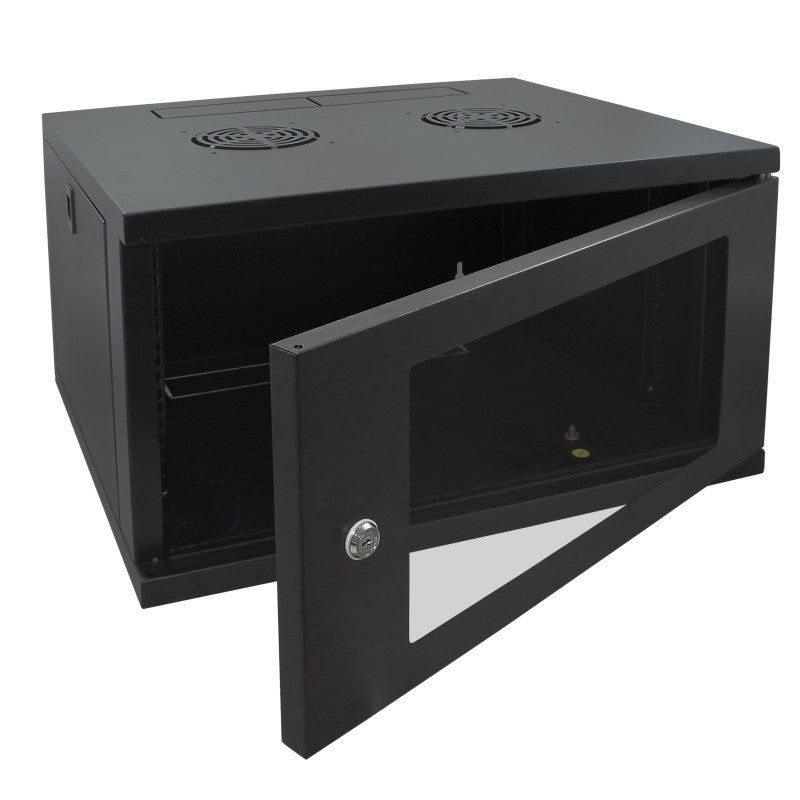 RackyRax Cabinet 12U 550D - Black for Pylontech US5000