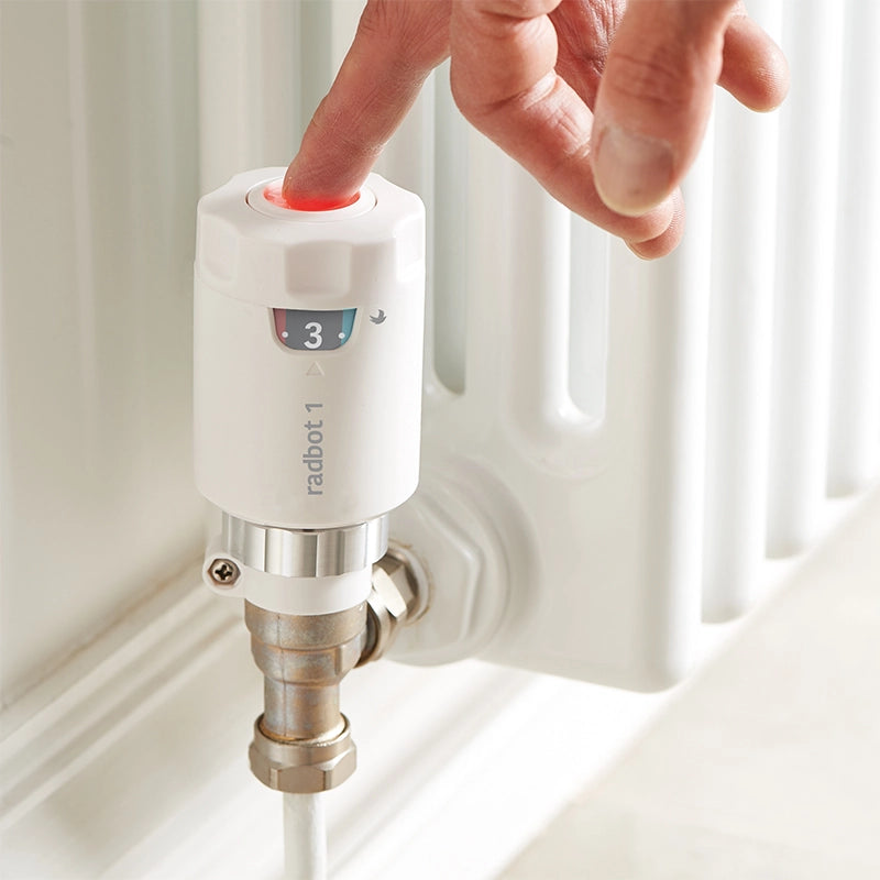 Radbot 1 Intelligent Thermostatic Radiator Valve SCV100-000 - Self-Learning TRV No App Required