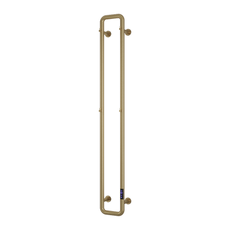 Reina Pelmo EPLOB Brushed Brass Electric Towel Rail 200mm x 1500mm