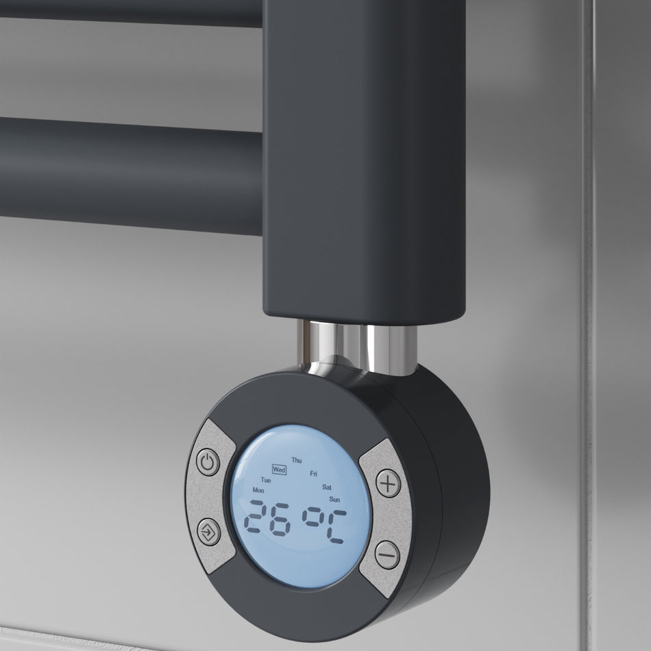 Reina Weekly Thermostatic Control Unit - 7-Day Programmable Electric Radiator Thermostat