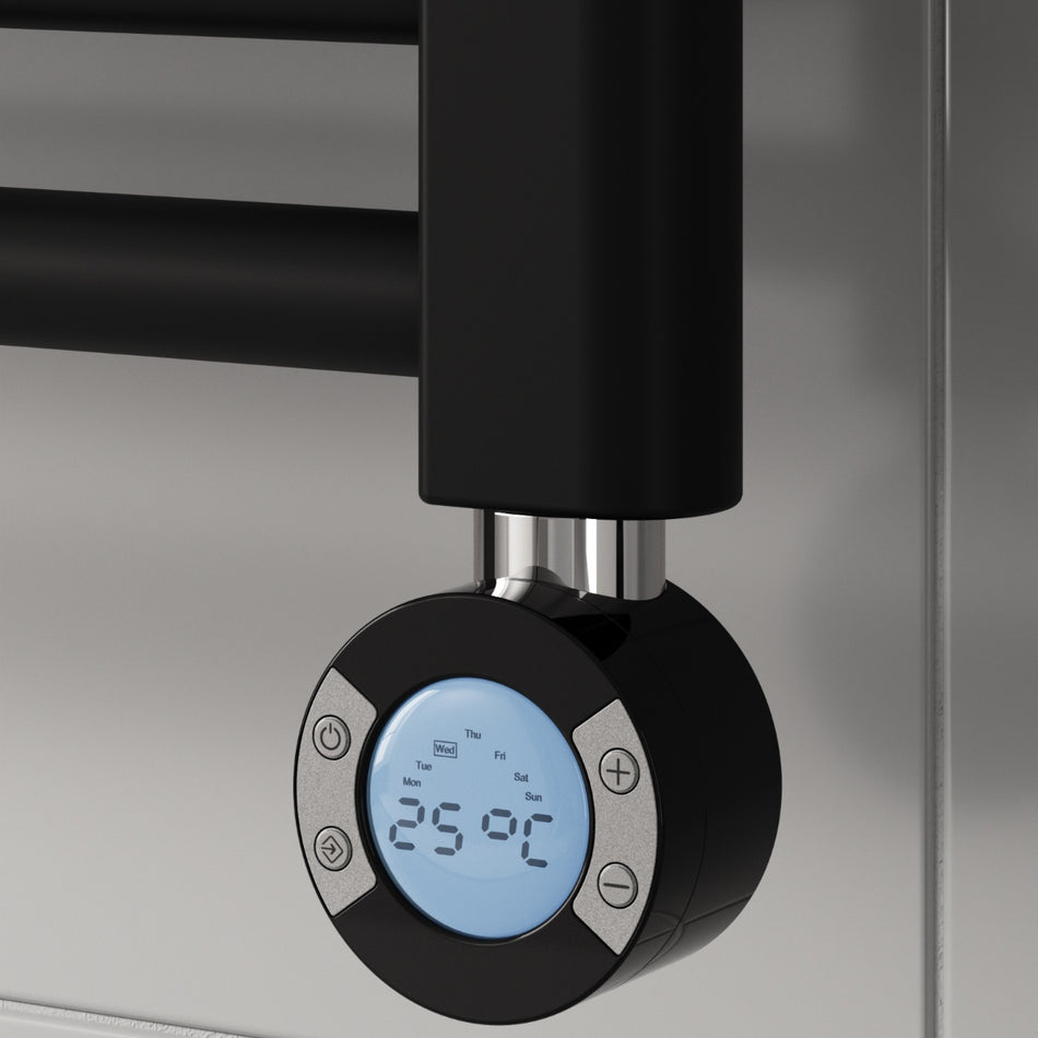 Reina Weekly Thermostatic Control Unit - 7-Day Programmable Electric Radiator Thermostat