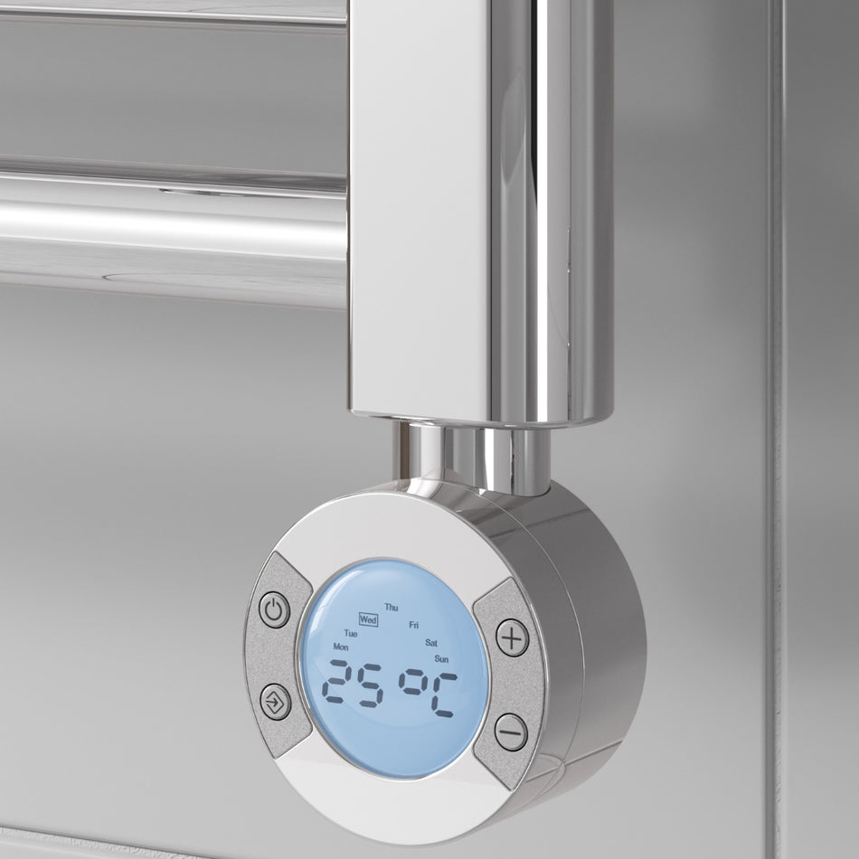 Reina Weekly Thermostatic Control Unit - 7-Day Programmable Electric Radiator Thermostat
