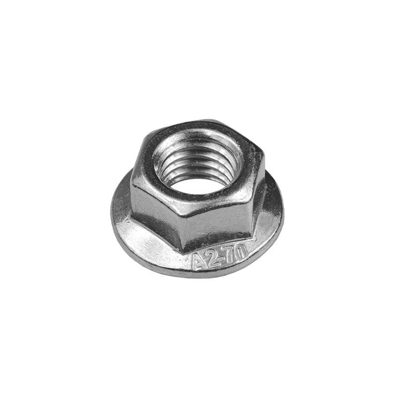 Renusol Hexag Flange Nut with Serration M8