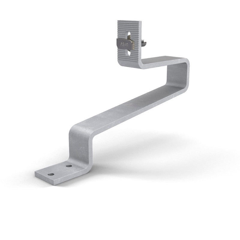 Metal bracket on a white background