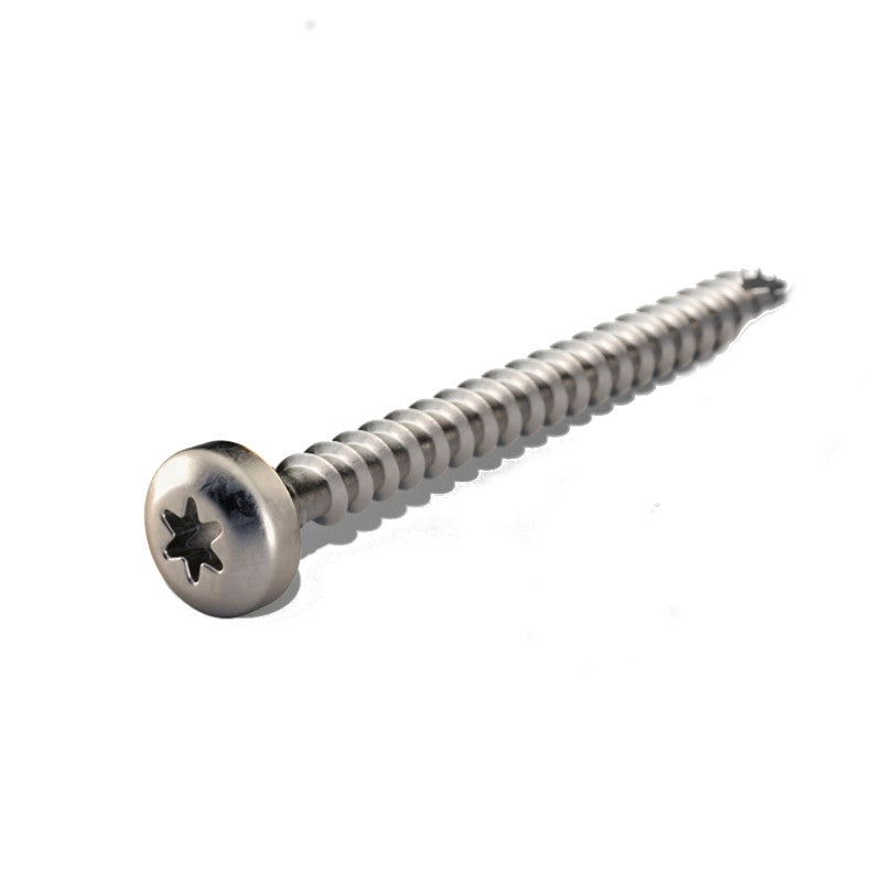 Renusol Wood Screw 6mm x 80mm Pan Head SIT30 (R-900305-21) - Single Fixing for Roof Hooks
