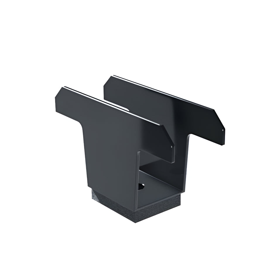 S4 RooFit Double Clamp Black with EPDM 1.7mm (H30) (ART2632)