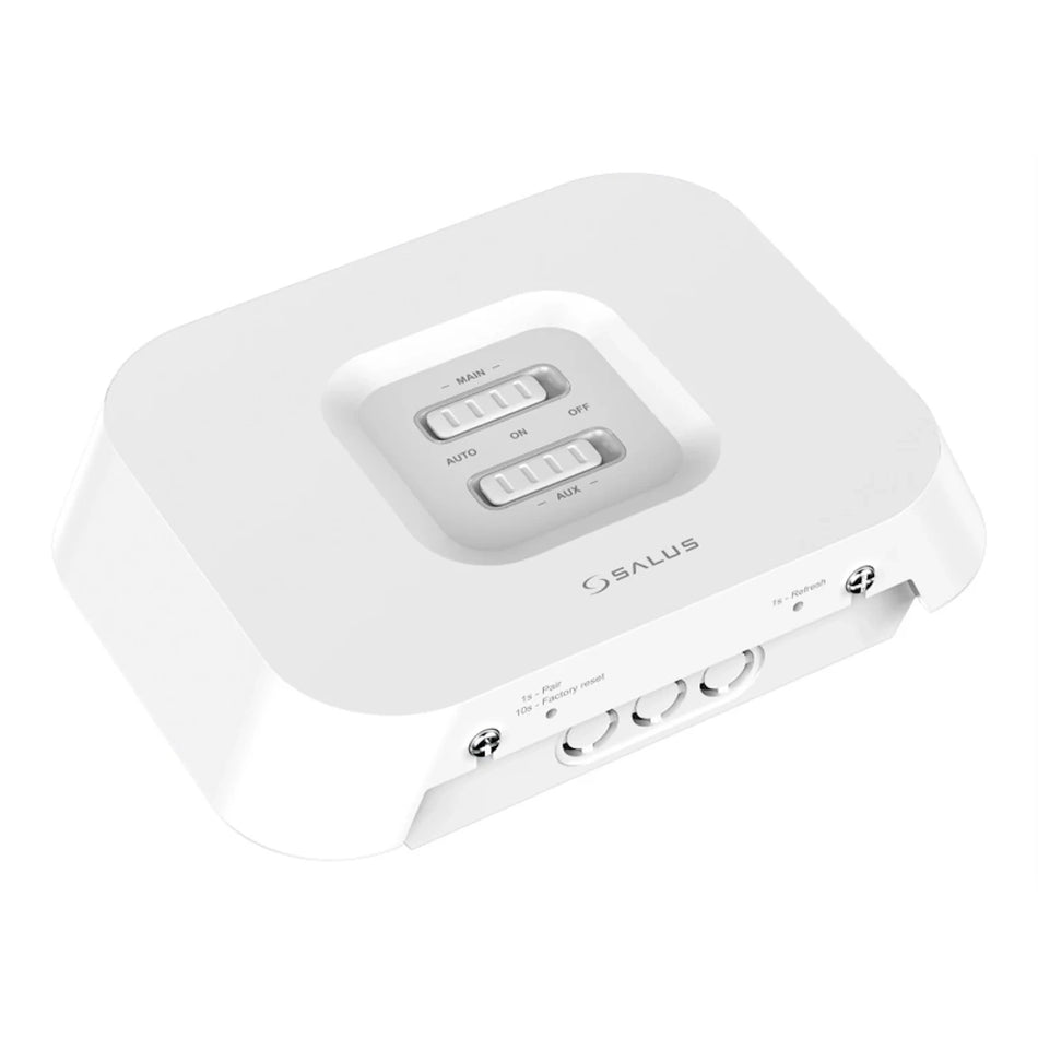 Salus RX30RF Zigbee Smart Home Receiver 230V - Dual Channel, OpenTherm for Boiler & Zone Control