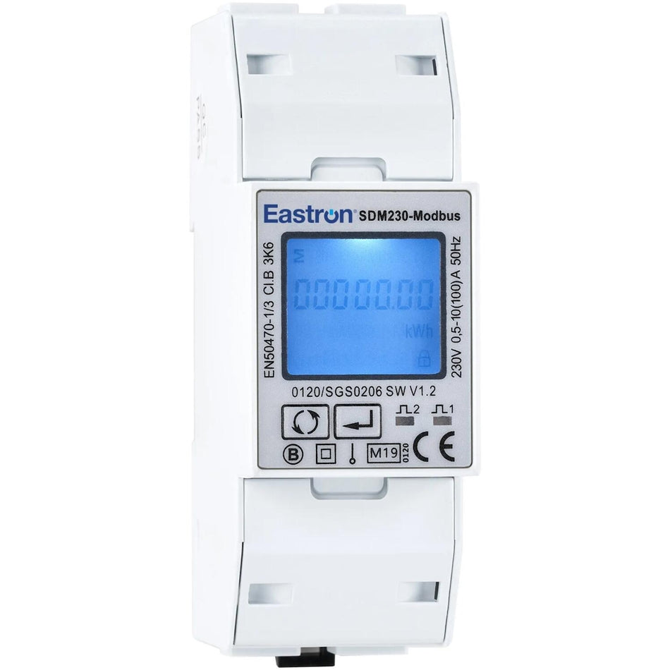 SDM230 single-phase Modbus Meter for Solax X1 100A Direct Connection