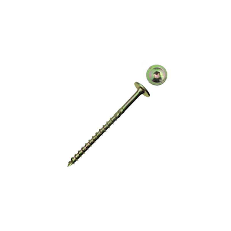 Schletter Galvanised Flat Head TORX 8 x 80mm Wood Screw
