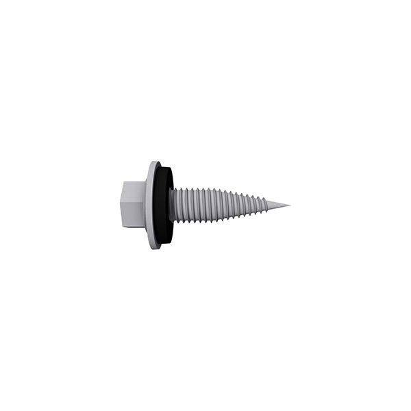 Schletter Thin Sheet Metal Screw 6.0 x 22, A2 with Oz Gasket | 943001-232
