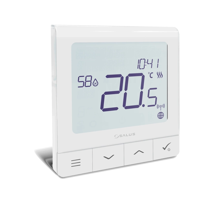 Salus Quantum Hard Wired Thermostat - SQ610 White