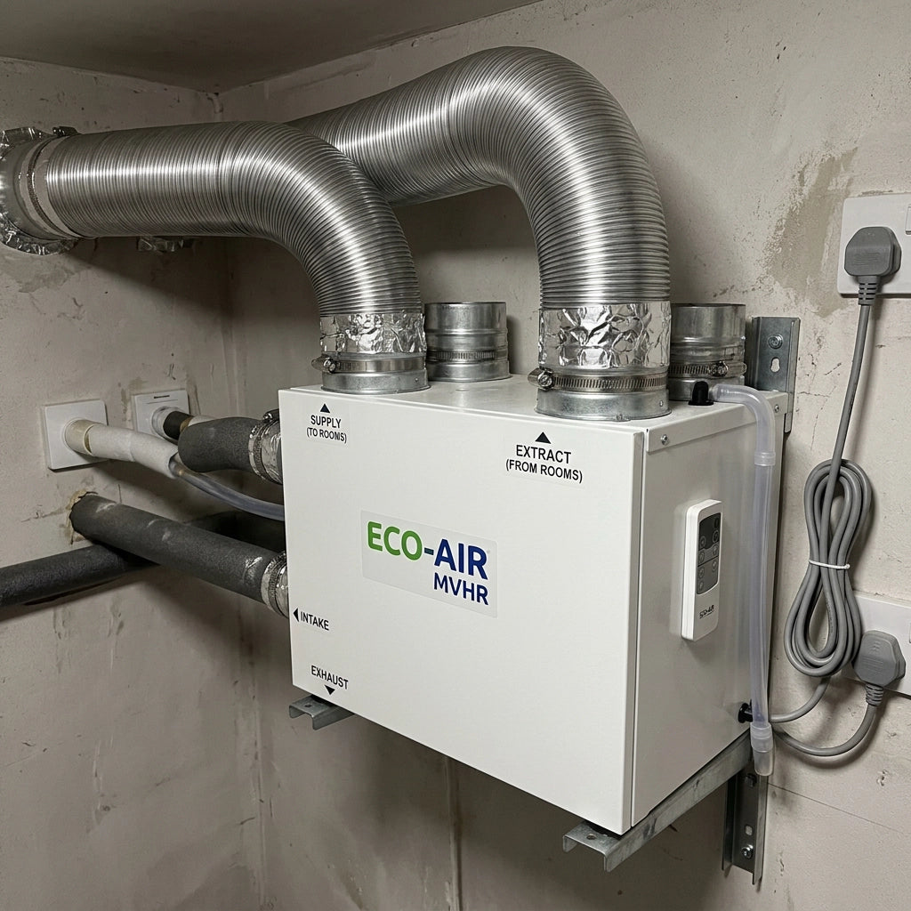 Airwise Semi-Rigid Aluminium Duct 150mm 3m