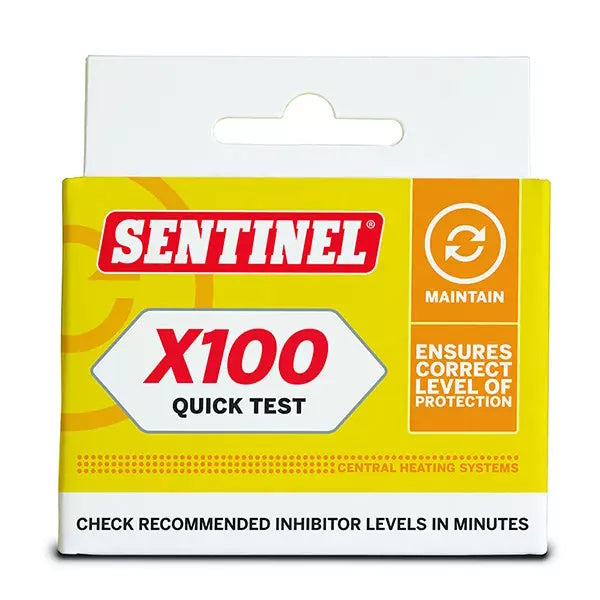 Sentinel X100 Quick Test Kit (2 Tests) - Inhibitor Concentration Check
