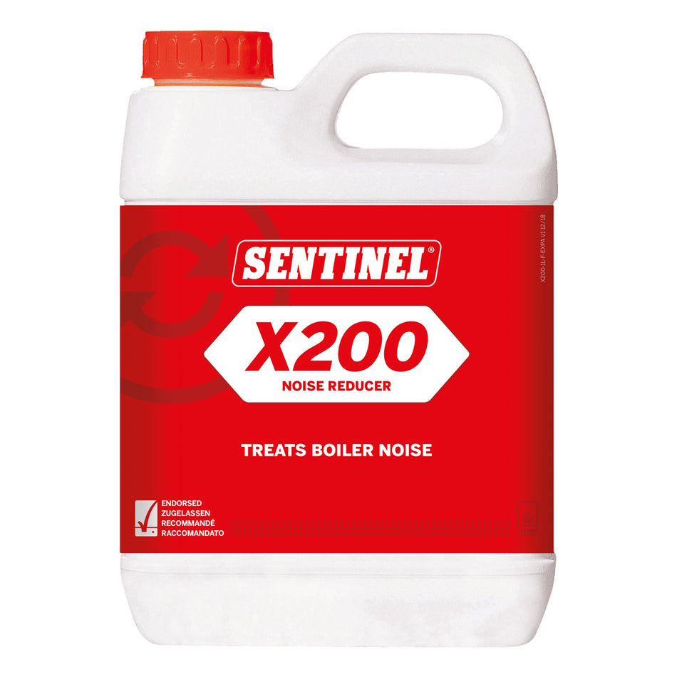 Sentinel X200 Boiler Silencer 1 Litre - Non-Acid Kettling Noise Treatment
