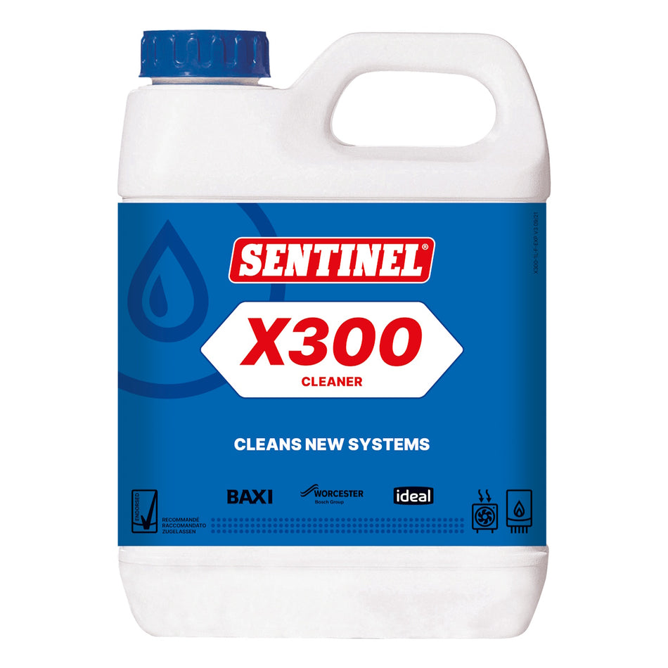 Sentinel X300 Universal Cleaner 1 Litre - New System Flux & Debris Removal