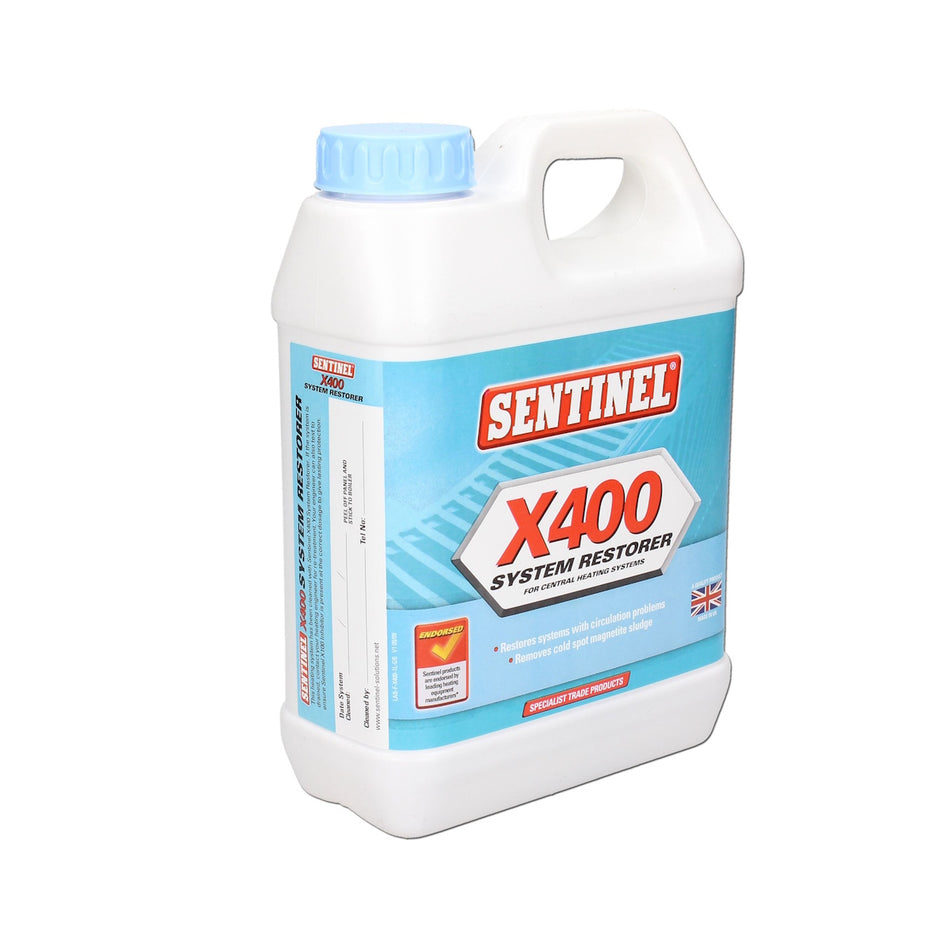 Sentinel X400 Sludge Remover 1 Litre - High Performance Cleaner for Older Systems