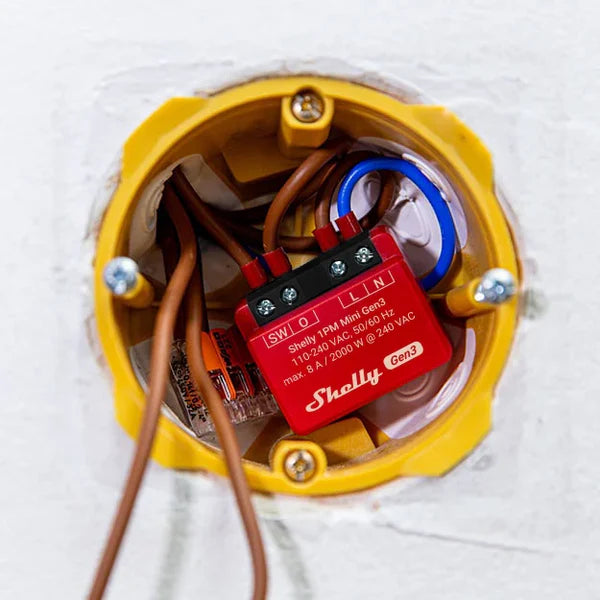 Shelly Mini 1PM GEN3 WiFi Smart Switch
