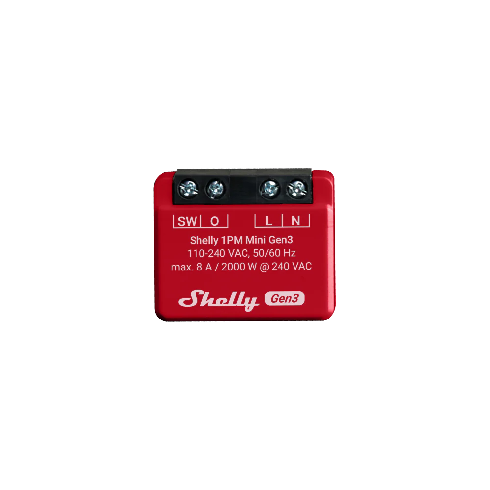 Shelly Mini 1PM GEN3 WiFi Smart Switch
