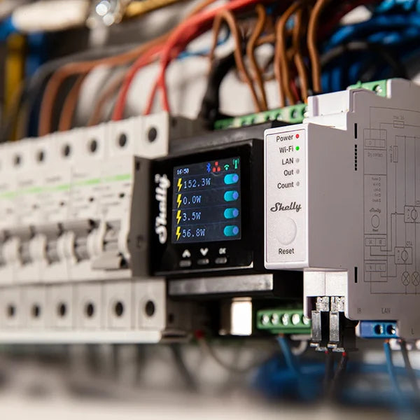 Shelly Pro EM-50 DIN Rail 50A Energy Monitor