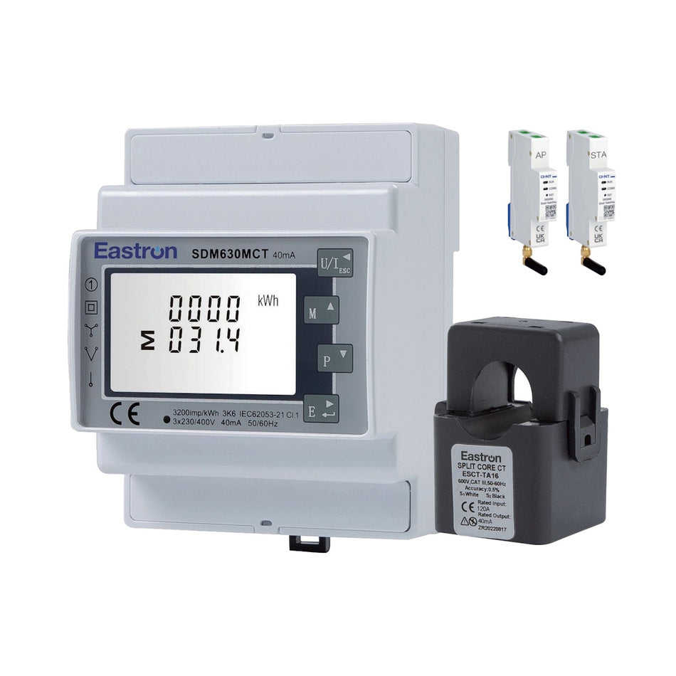 Sigenergy Sigen Power Sensor | Three Phase External CT 600A | DIN Rail | RS485 | Industrial Import/Export Monitoring