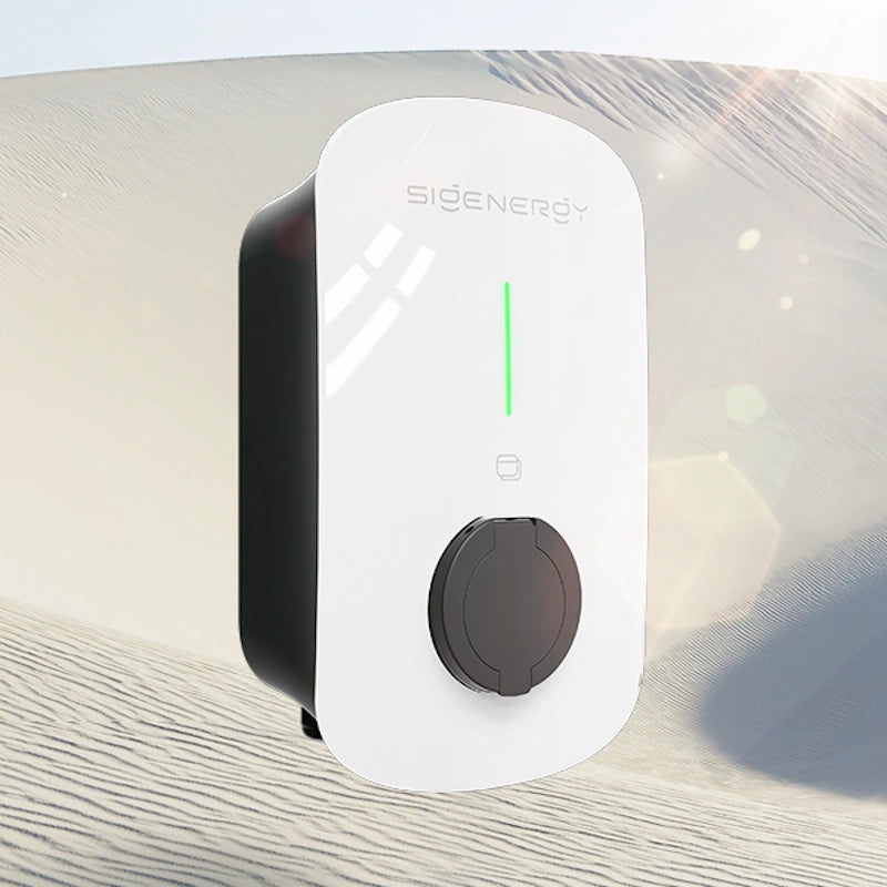 Sigenergy Sigen EV AC Charger 7kW 4G Smart 5m Tethered Type 2 White Single Phase EVS