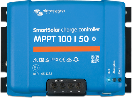 Victron SmartSolar MPPT 100/50 Charge Controller – 12/24V, 50A