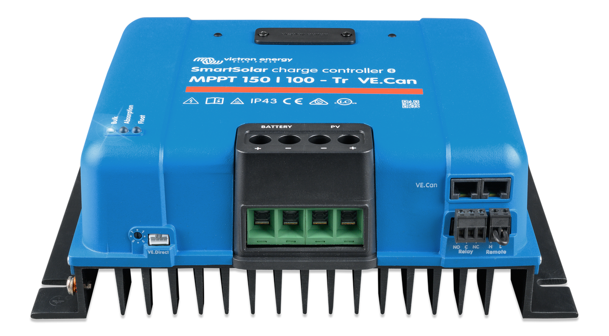 Victron SmartSolar MPPT 150/100-Tr VE.Can – 150V 100A Solar Charge Controller