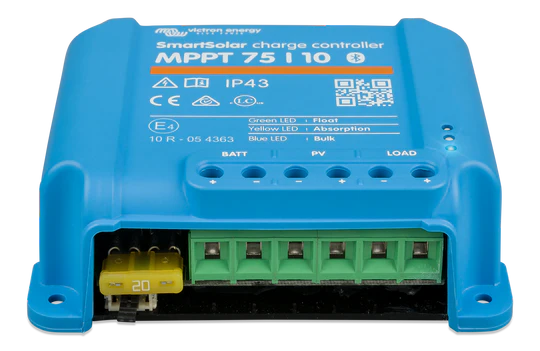 Victron SmartSolar MPPT 75/10 – 10A Solar Charge Controller with Bluetooth