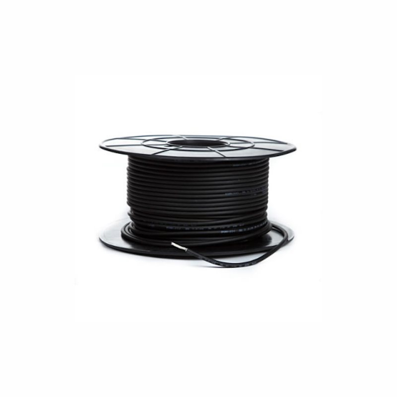 Solar Cable 4mm² Single-Core DC Cable - 100m, Black